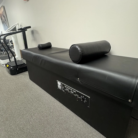 Whole body traction table at Gateway to Health Chiropractic